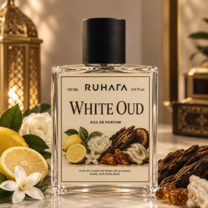 Ruhafa White Oud Eau De Parfume 100ml For Men & Women