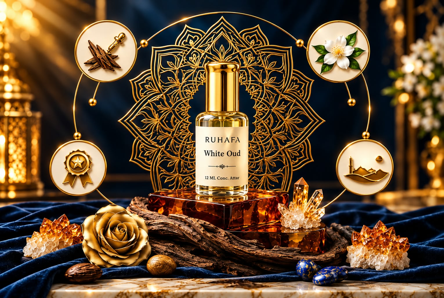 Ruhafa White Oud